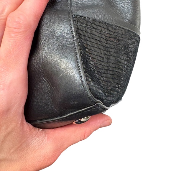 Coach Taylor F25205 Alexis Leather Carryall Satchel Tote Bag in black Leather - Picture 5 of 12